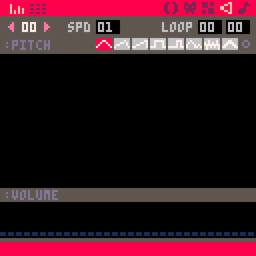 Editeur de son de PICO-8